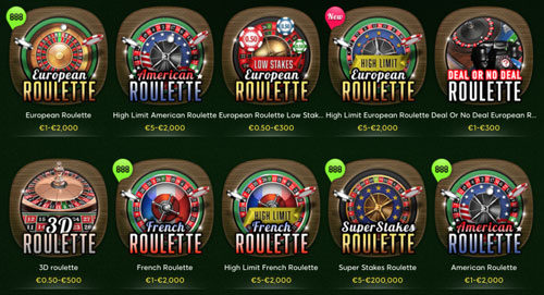 888 Casino Roulette Varianten