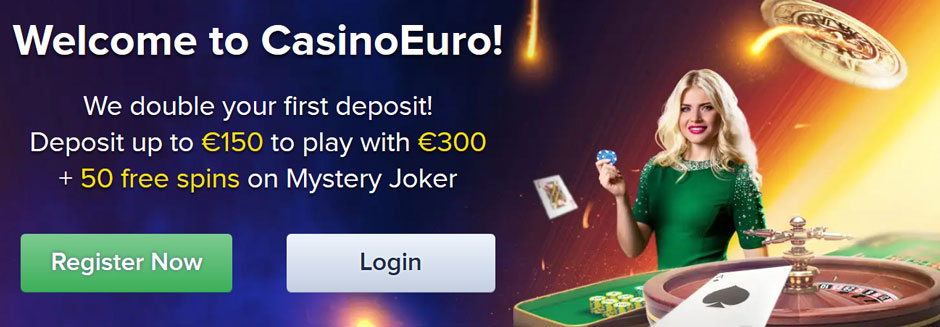 CasinoEuro Bonus Banner