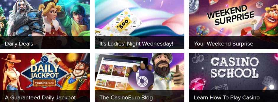 CasinoEuro Promotions