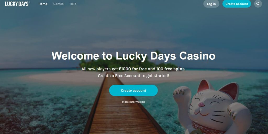 Lucky Days Website