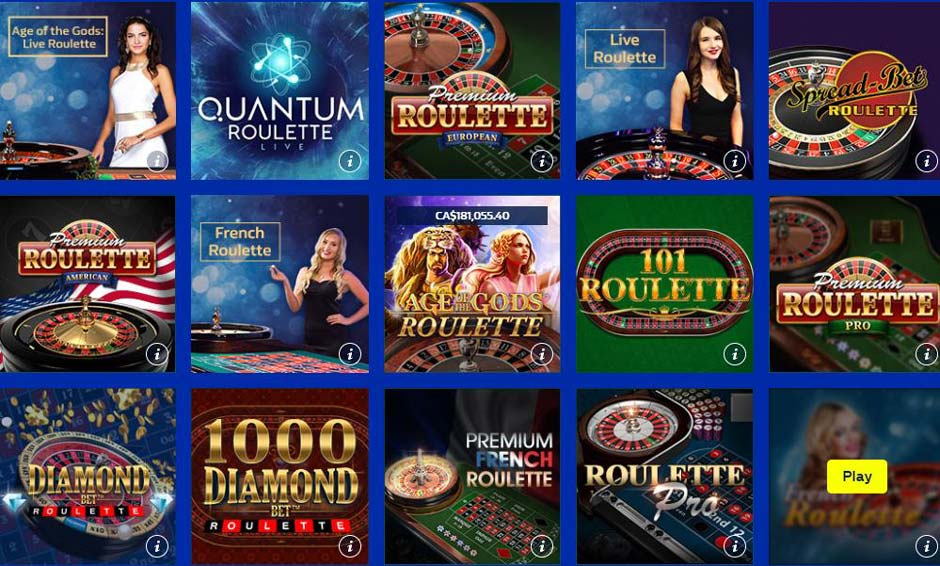 William Hill Roulette Games