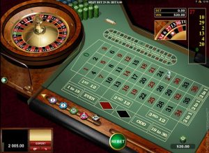 Microgaming European Roulette Gold