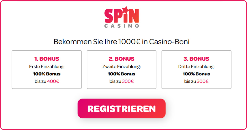 Spin Casino Bonus