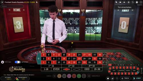 Evolution Football Studio Roulette