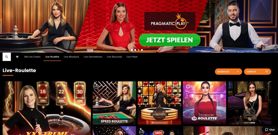 Hot.Bet Casino Live Roulette Vorschau