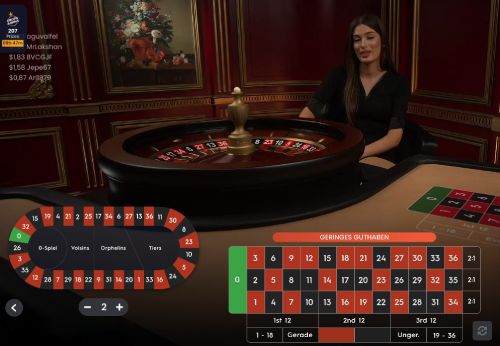 Live Roulette Vorschau